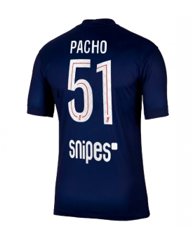 Billige Fotballdrakt Paris Saint-Germain Willian Pacho #51 Replika Hjemmedrakt 2025-26 Kortermet Billige Fotballdrakt Paris Saint-Germain Willian Pacho #51 Replika Hjemmedrakt 2025-26 Kortermet
